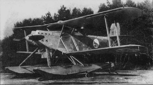 гидросамолет 
Blackburn Ripon
